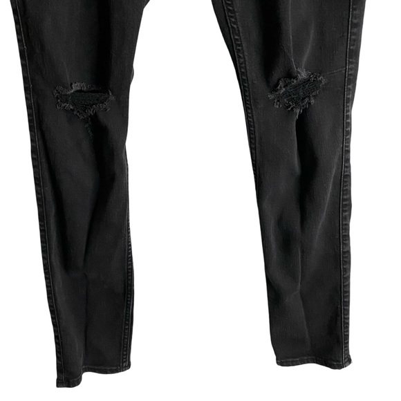 Abercrombie & Fitch Men's Black Skinny Stretch Denim Jeans - Picture 3 of 8